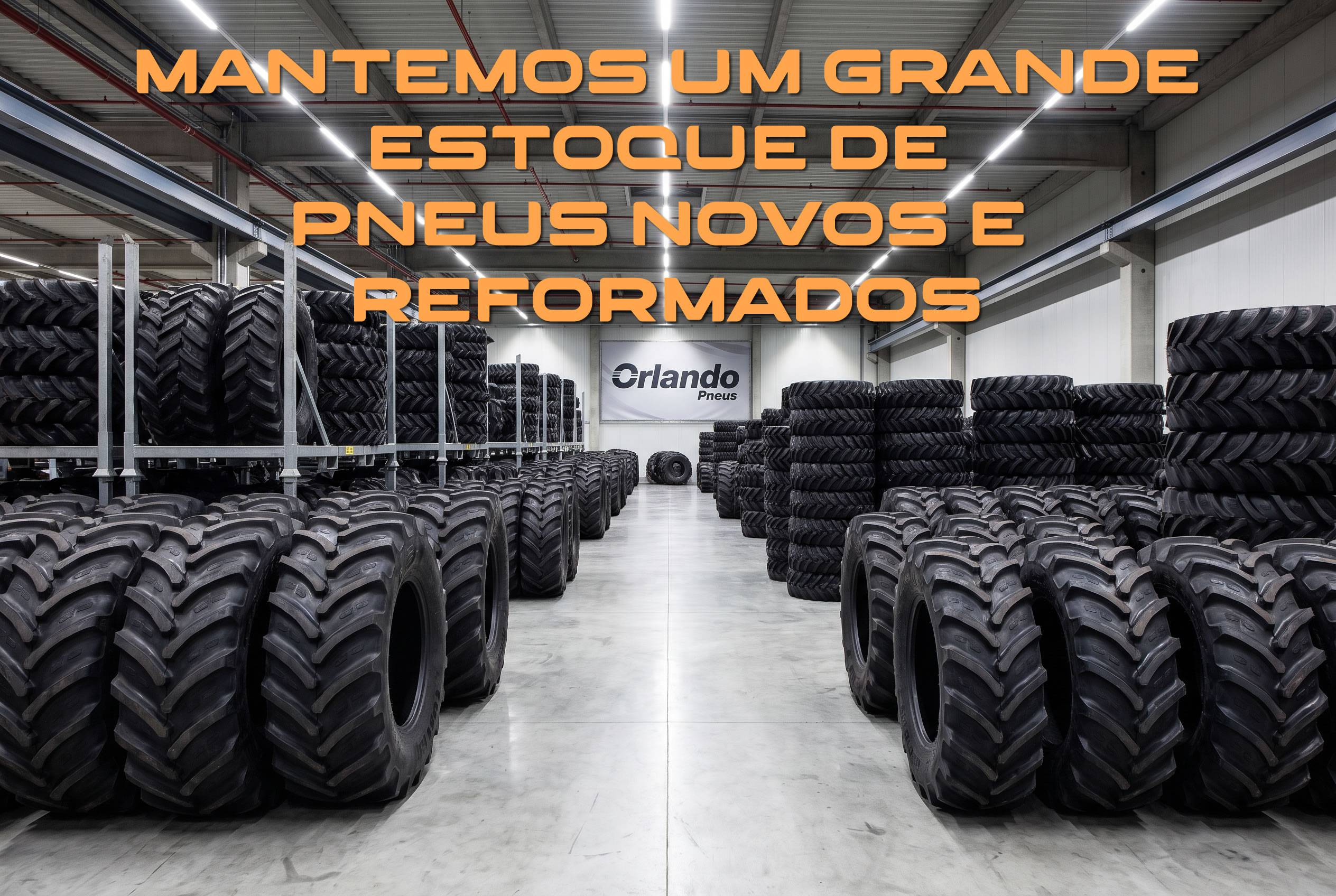 Venda de Pneus Agrícolas Novos